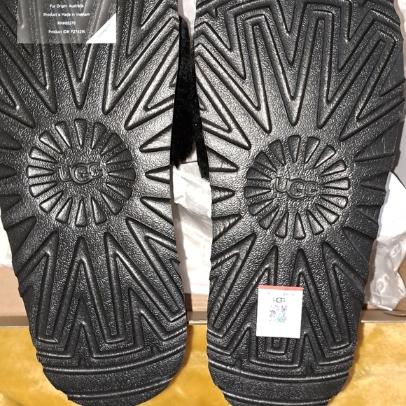 UGG Laton Fur Slide New Size 9.5 - Picture 2 of 3